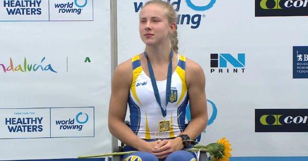 Українська атлетка виборола золоту медаль на чемпіонаті Європи з веслування.