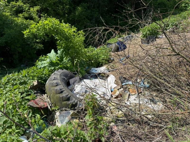 У населеному пункті неподалік Львова знайшли чотири нелегальних сміттєзвалища.