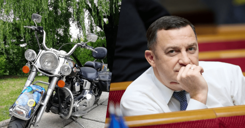 Мотоцикл нардепа Рущишина, який став фатальним, мав особливий дизайн. Що ж відомо про його улюблену машину? (фото, відео)