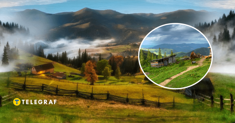 На піку гір розташоване живописне село з незвичайною назвою. Яке ж походження цього імені?