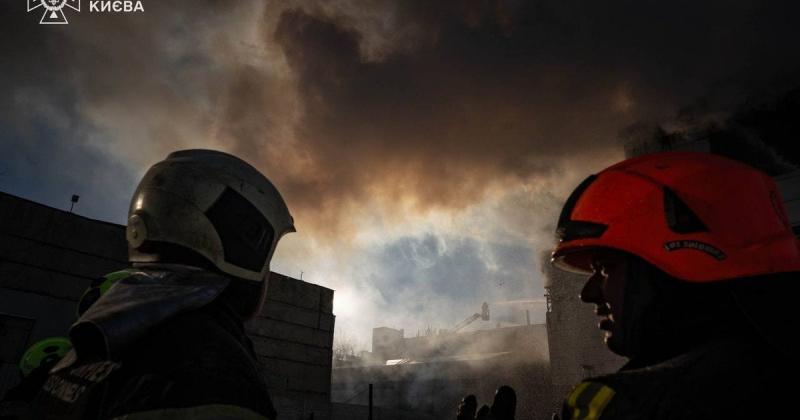 Росія завдала потужного удару по Києву – опубліковано відеоматеріали.