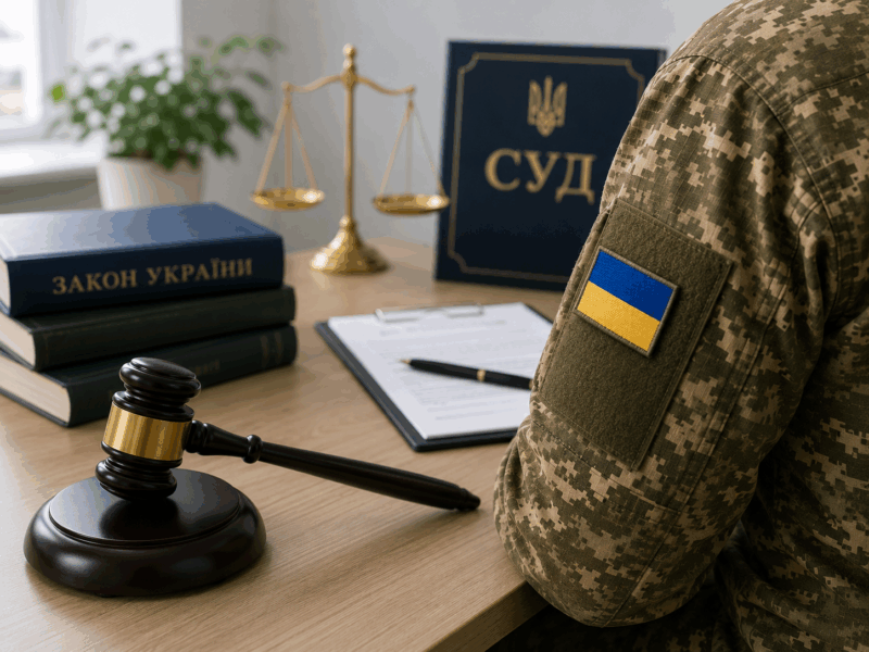 У Франківській області військовослужбовець з інвалідністю здобув перемогу в суді, оскарживши відмову у звільненні зі служби.